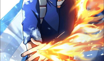 My Hero Academia, anime, hero, shoto todoroki, HD phone wallpaper