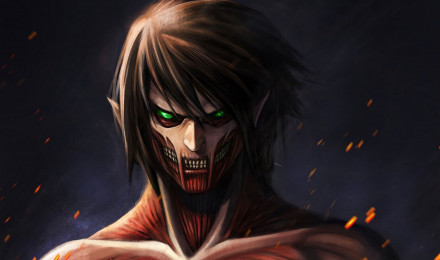 Green Eyes Eren Yeager HD Attack On Titan Wallpaper