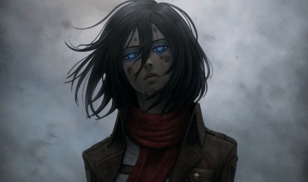 Attack On Titan HD Mikasa Ackerman Art Wallpaper, HD Anime 4K Wallpaper, Image and Background