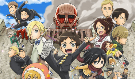 Trailers drop for two new 'Attack on Titan' TV spinoffs—including a junior high anime Daily Dot