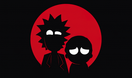 Rick and Morty Wallpaper 4K, AMOLED, Rick Sanchez, Morty Smith