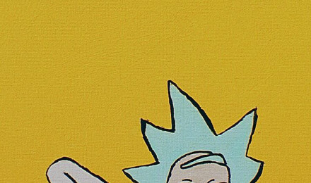 Rick and morty wallpaper. Rick and morty poster, Rick and morty yellow wallpaper, Rick and morty drawing