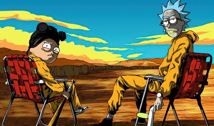 Rick and Morty Wallpaper 4K, Breaking Bad, TV series