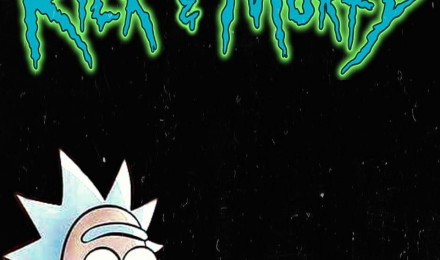 Rick and Morty, aesthetic, black, HD phone wallpaper