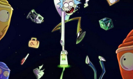 Live iphone rick and HD wallpaper