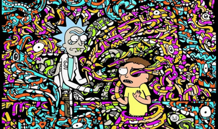 Rick And Morty Trippy Wallpaper Full HD, 4K Free to Use