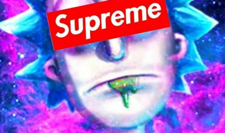 Rick And Morty Supreme Wallpaper