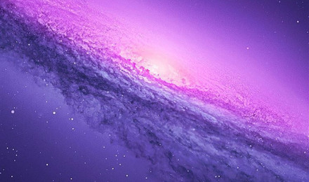 Purple Galaxy iPhone 8 Wallpaper Free Download