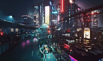 1440p Cyberpunk 2077 Background