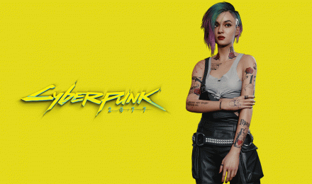 Cyberpunk 2077 Wallpaper 4K, Judy Alvarez, Yellow, 5K