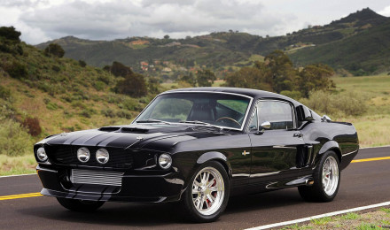 Shelby GT500 Classic Recreation 4K wallpaper download