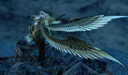 Download Final Fantasy Garuda Being Summoned Wallpaper