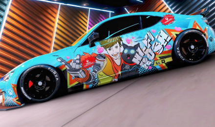 johnjohanas shit. This is the dopest thing ever and now the only thing I will ever drive in Forza Horizon! I need this #HiFiRush wrap for an actual car