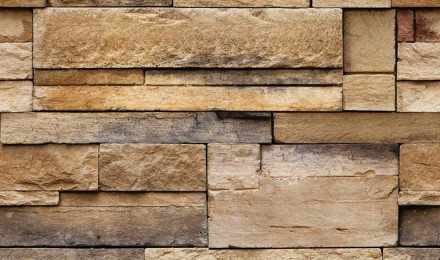 Sandstone Shale Wallpaper • Layered stone Wall