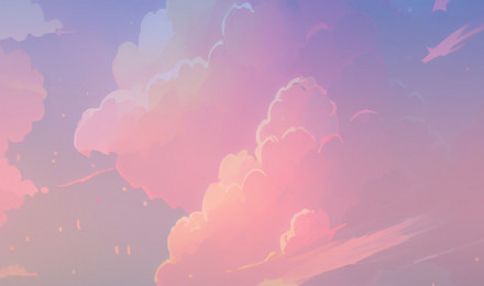 Aesthetic Rainbow & Clouds Wallpaper Rainbow Wallpaper