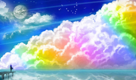 Cute Rainbow Wallpaper