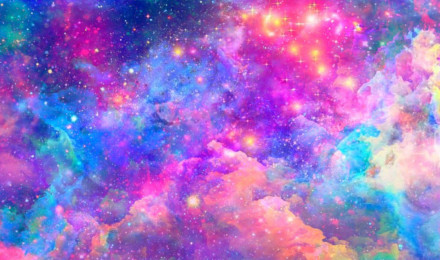 Rainbow Galaxy Wallpaper