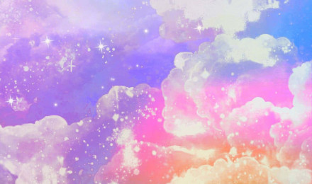 Galaxy Rainbow Background