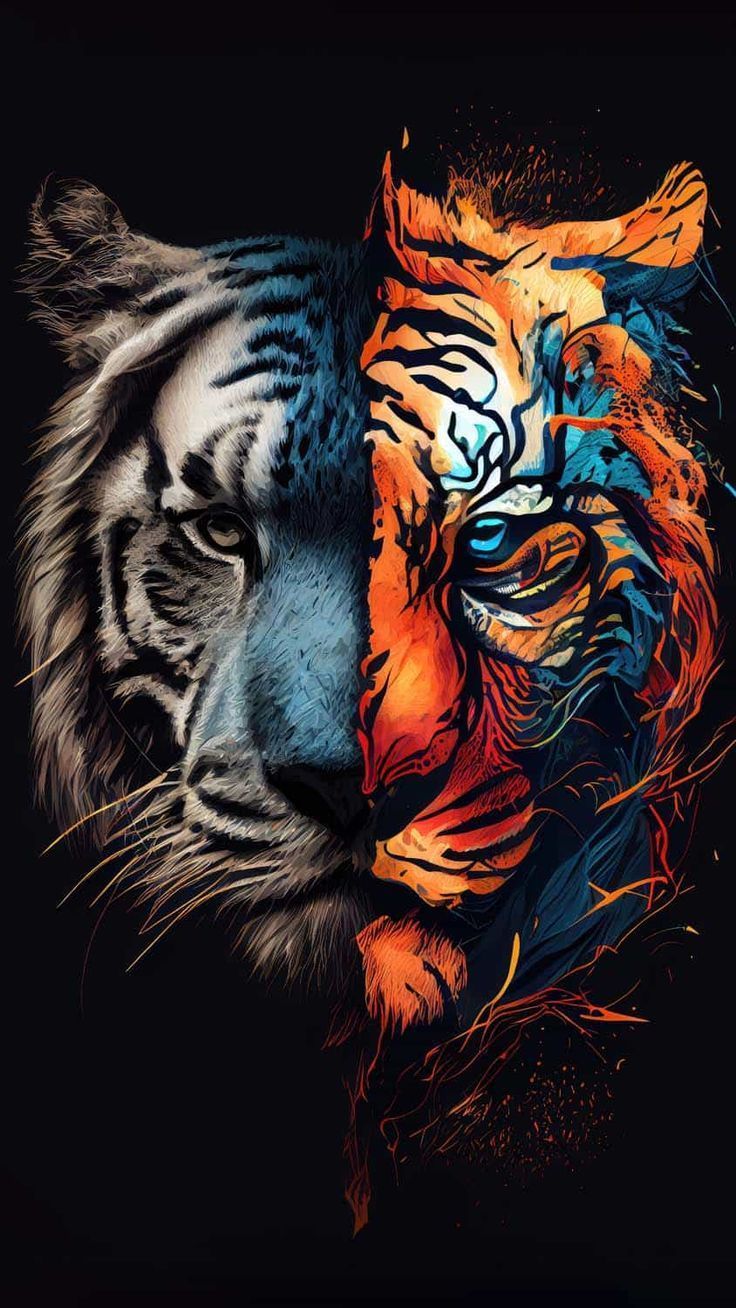 Tiger Face IPhone Wallpaper HD Wallpaper : iPhone Wallpaper. Tiger artwork, Beautiful wallpaper for iphone, Tiger picture - 