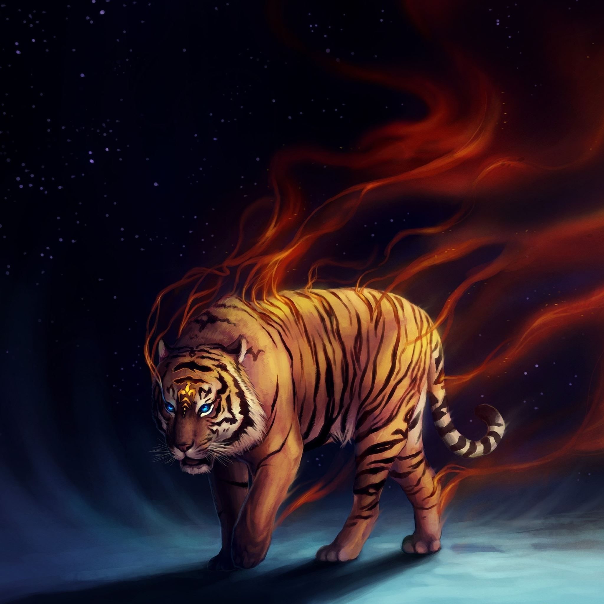 The Tiger iPad Air Wallpaper Free Download - 