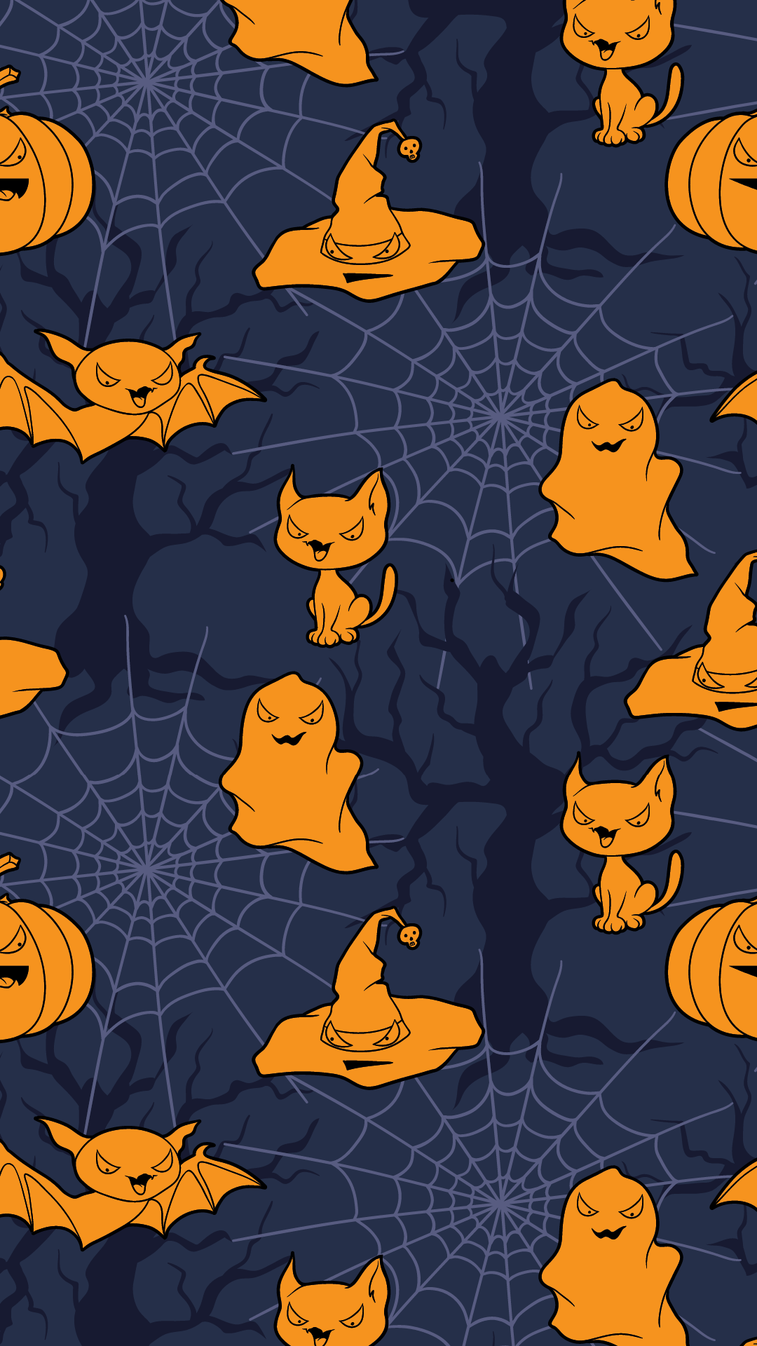 Free phone Halloween wallpaper