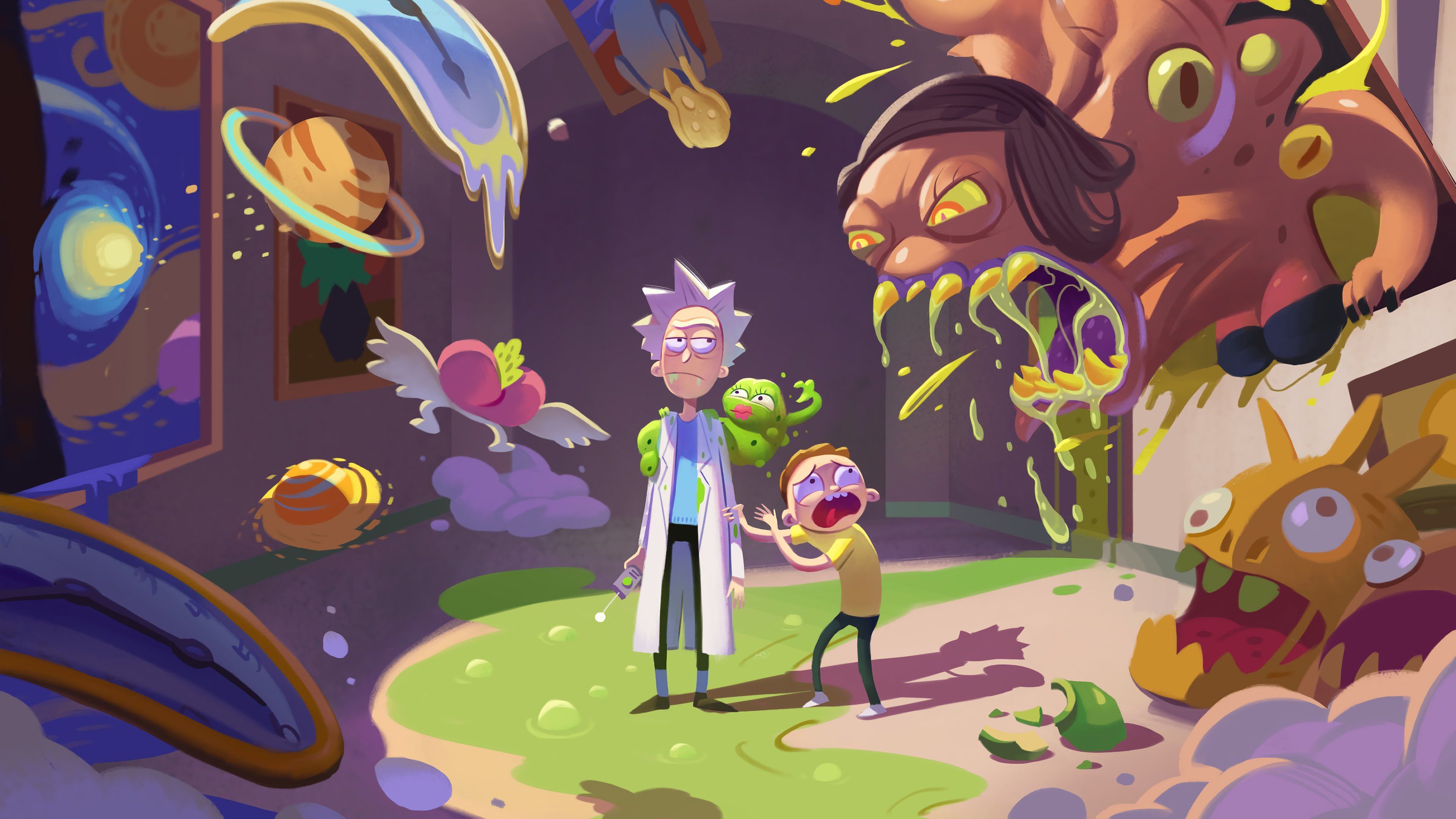 Rick And Morty Laptop Wallpaper