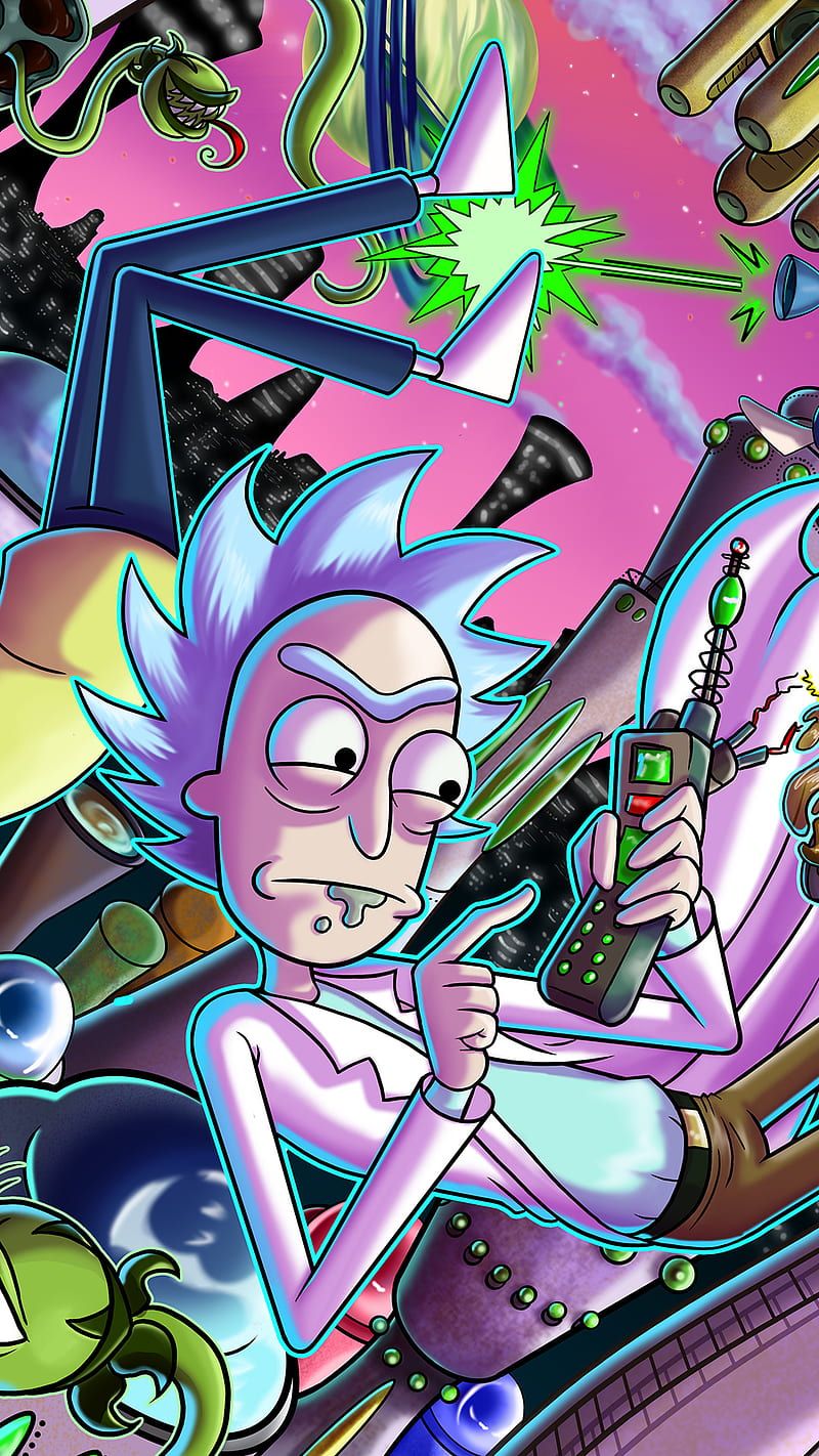 HD rick and morty wallpaper