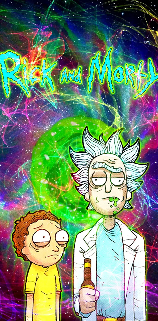 Rick Morty Nebula wallpaper