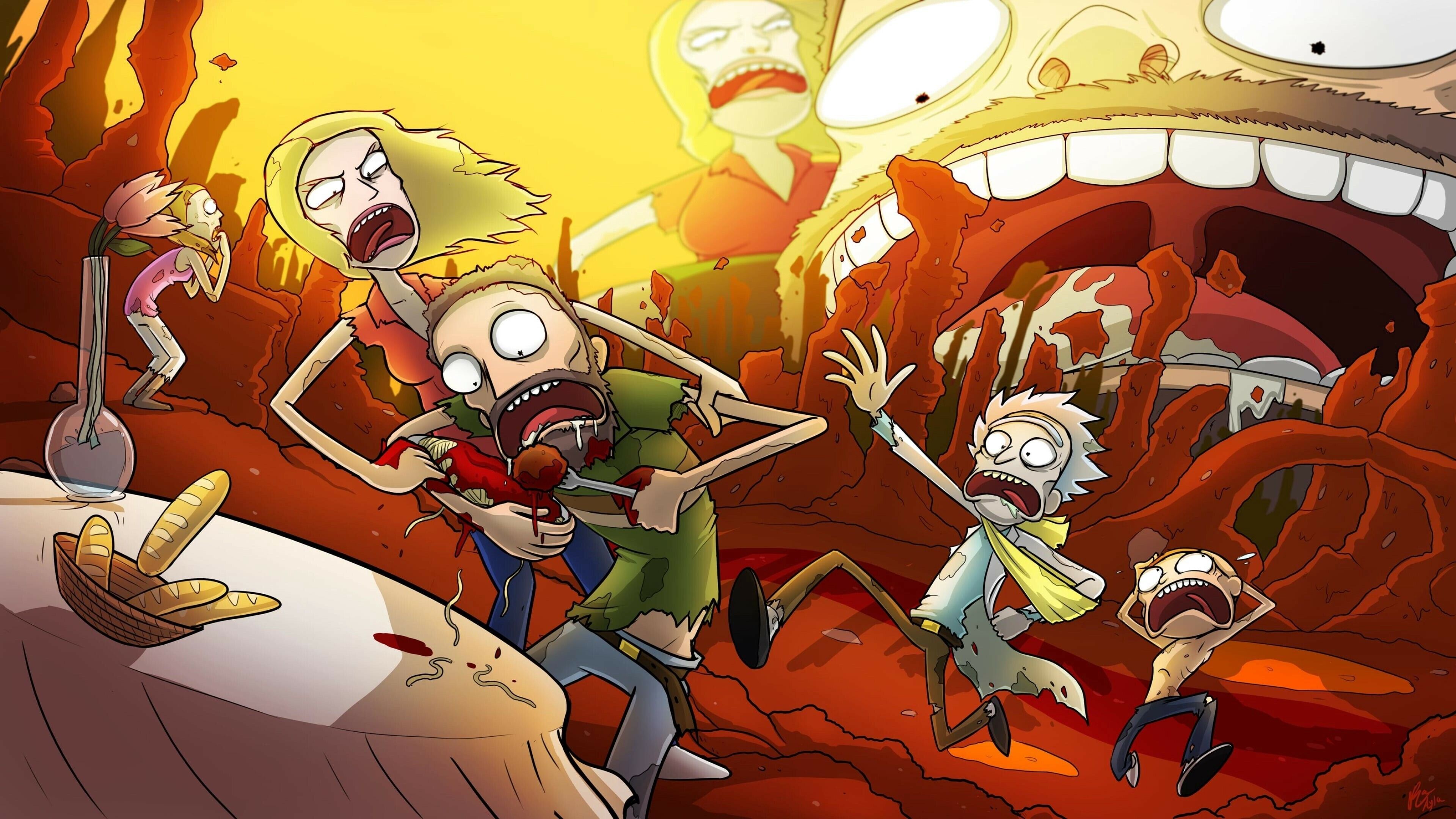 Rick and Morty Wallpaper (image inside)