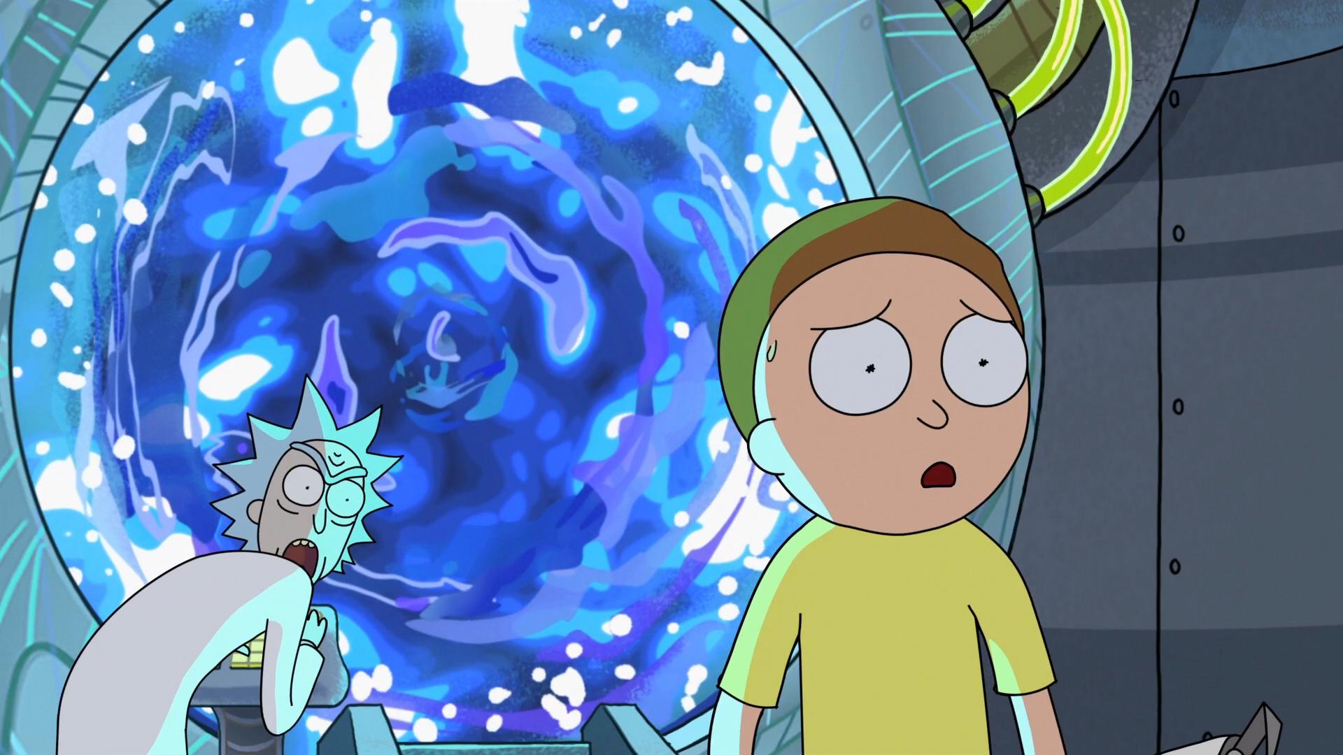 Rick and Morty Teleport Wallpaper 63904 1920x1080px