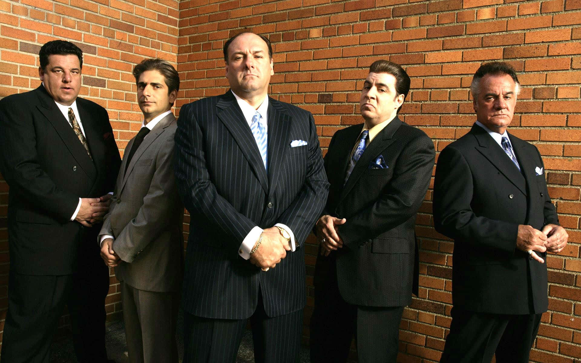 Download Tony Soprano, leader of the Soprano crime family Wallpaper