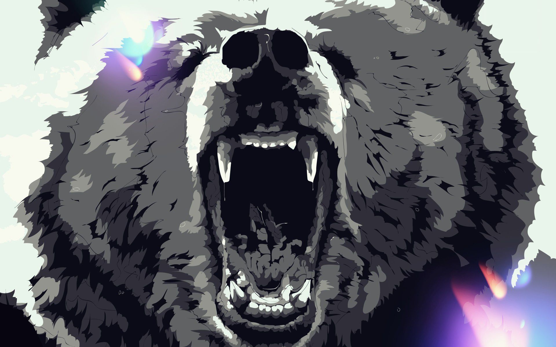 Artistic Bear HD Wallpaper and Background