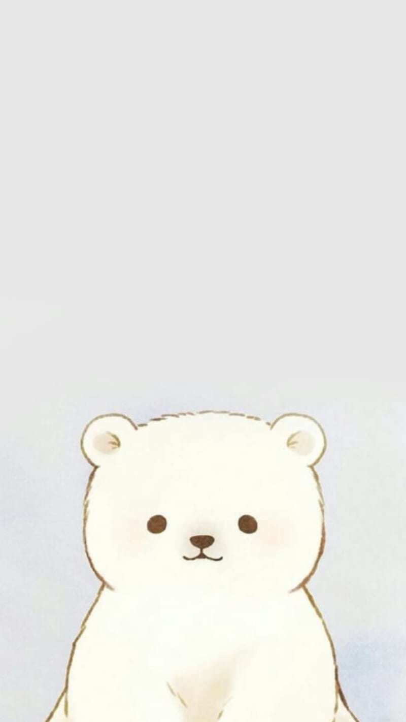 Polar bear, bear, bears, cute, HD phone wallpaper - 