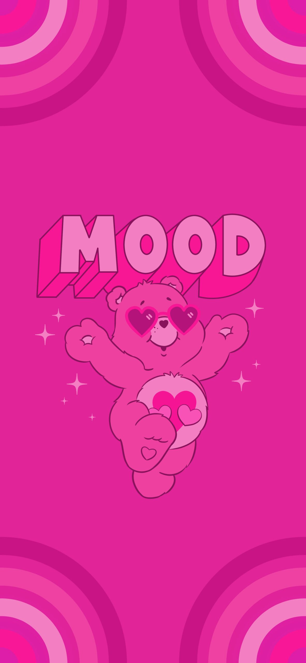 Love A Lot Bear Pink Wallpaper Care Bear Wallpaper For Phone - 