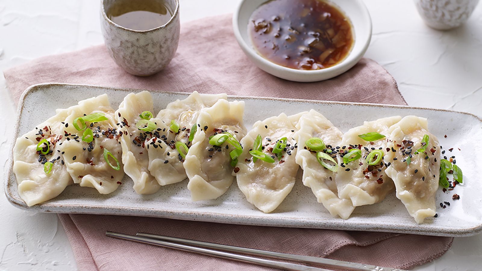 Mushroom and butternut squash dumplings recipe