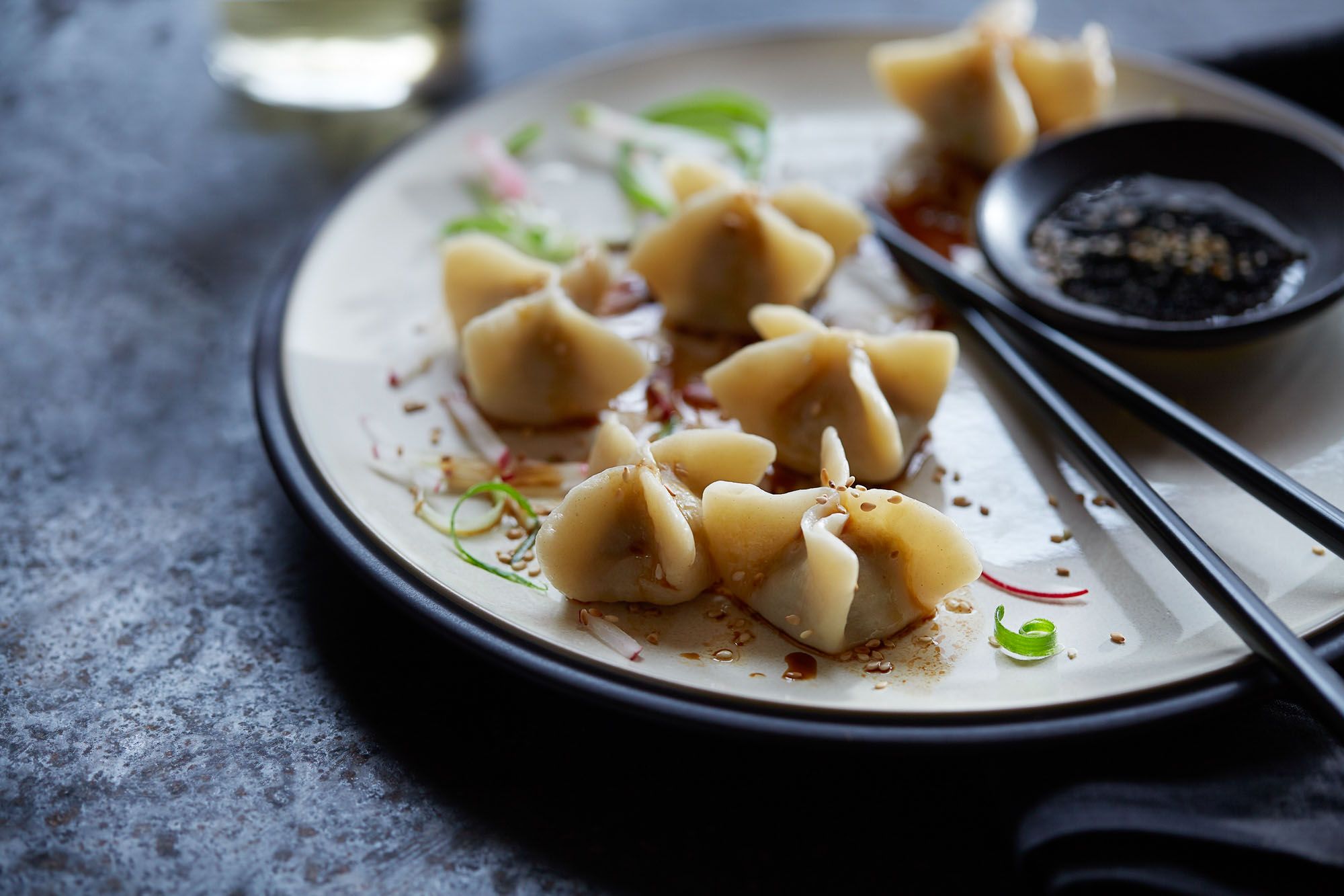 Chinese cabbage pork dumplings