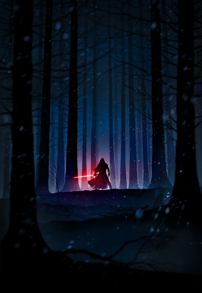 Designer Star Wars wallpaper collection