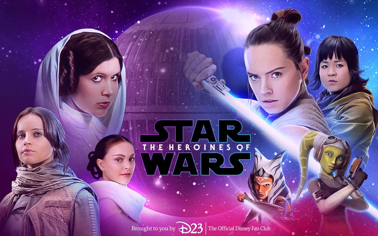 Star Wars Heroines Wallpaper for Your Desktop, Tablet or Phone