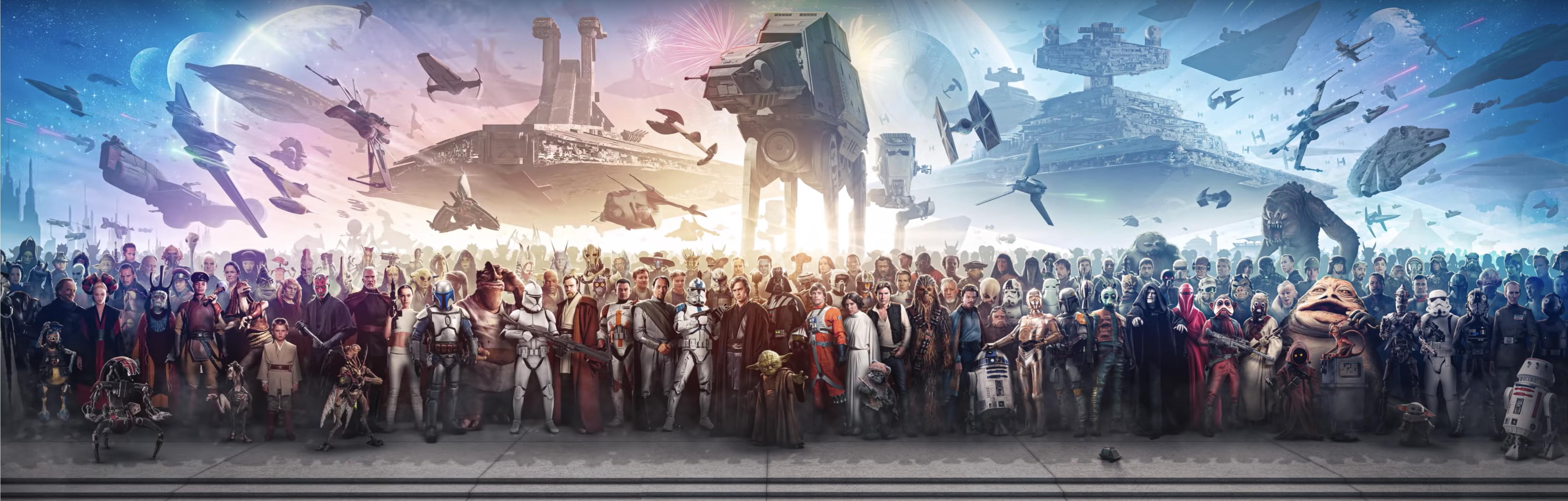 Epic Star Wars Wallpaper (source in comments)