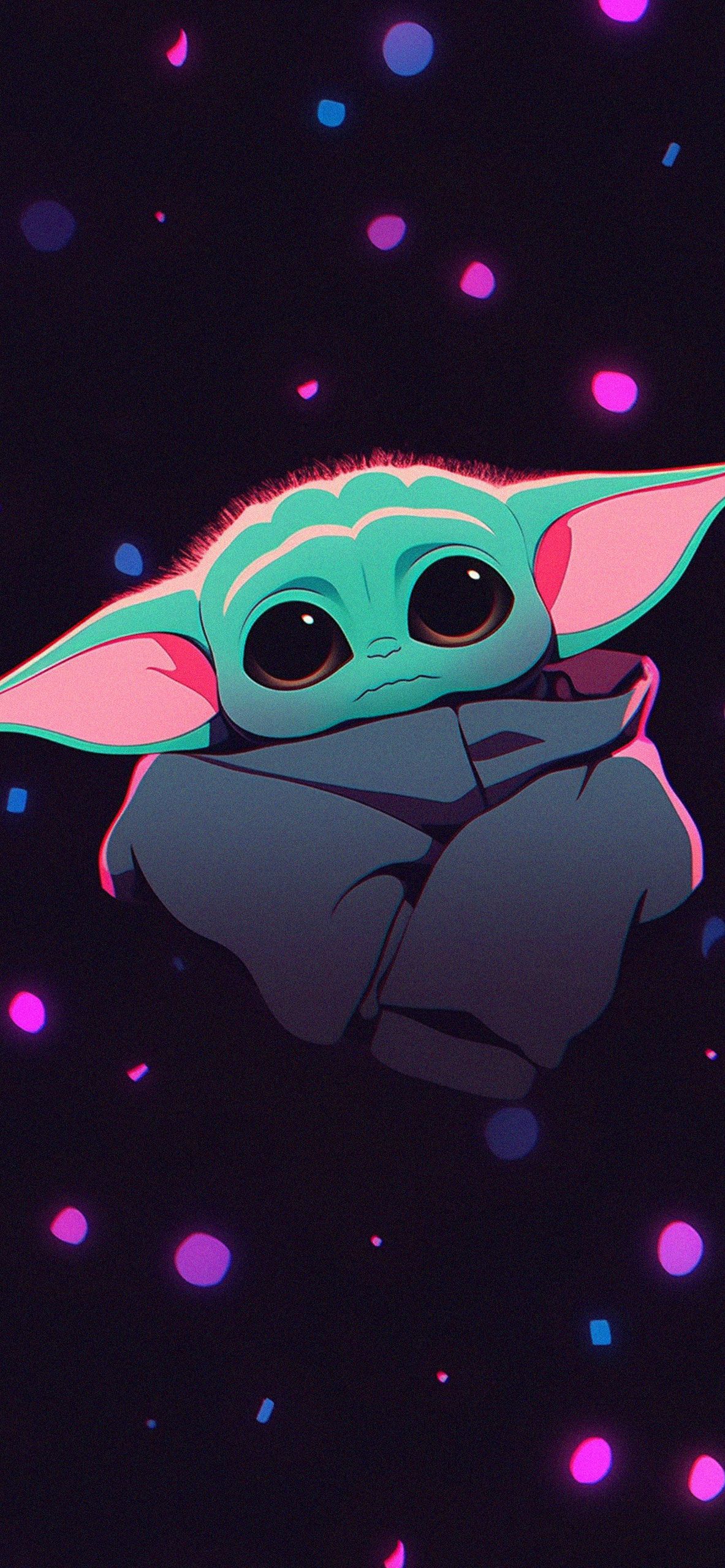 Sad Baby Yoda Star Wars Wallpaper Wallpaper for iPhone