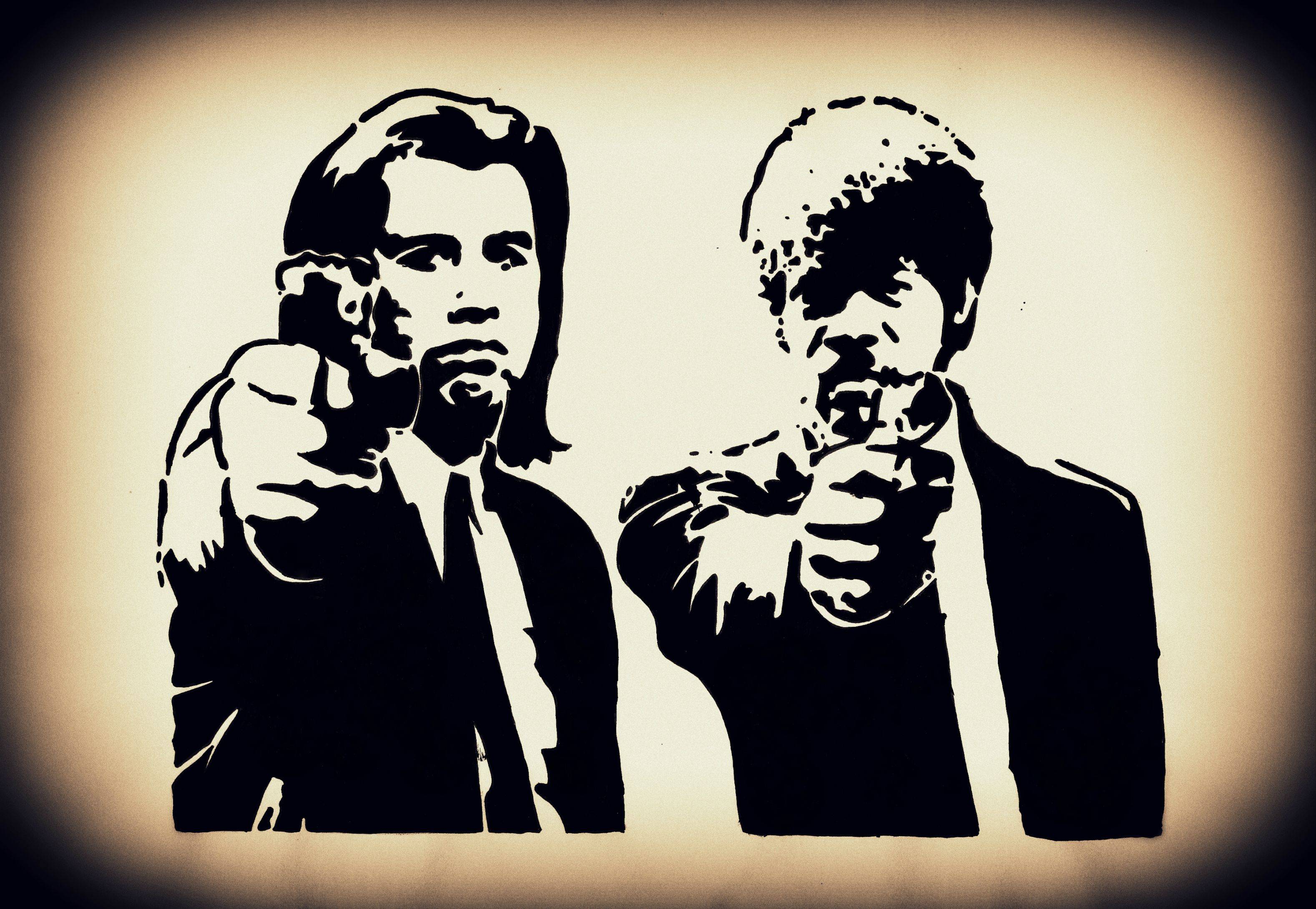 I must have seen Pulp Fiction five times by now, here's my current wallpaper to match your Pulp Fiction needs