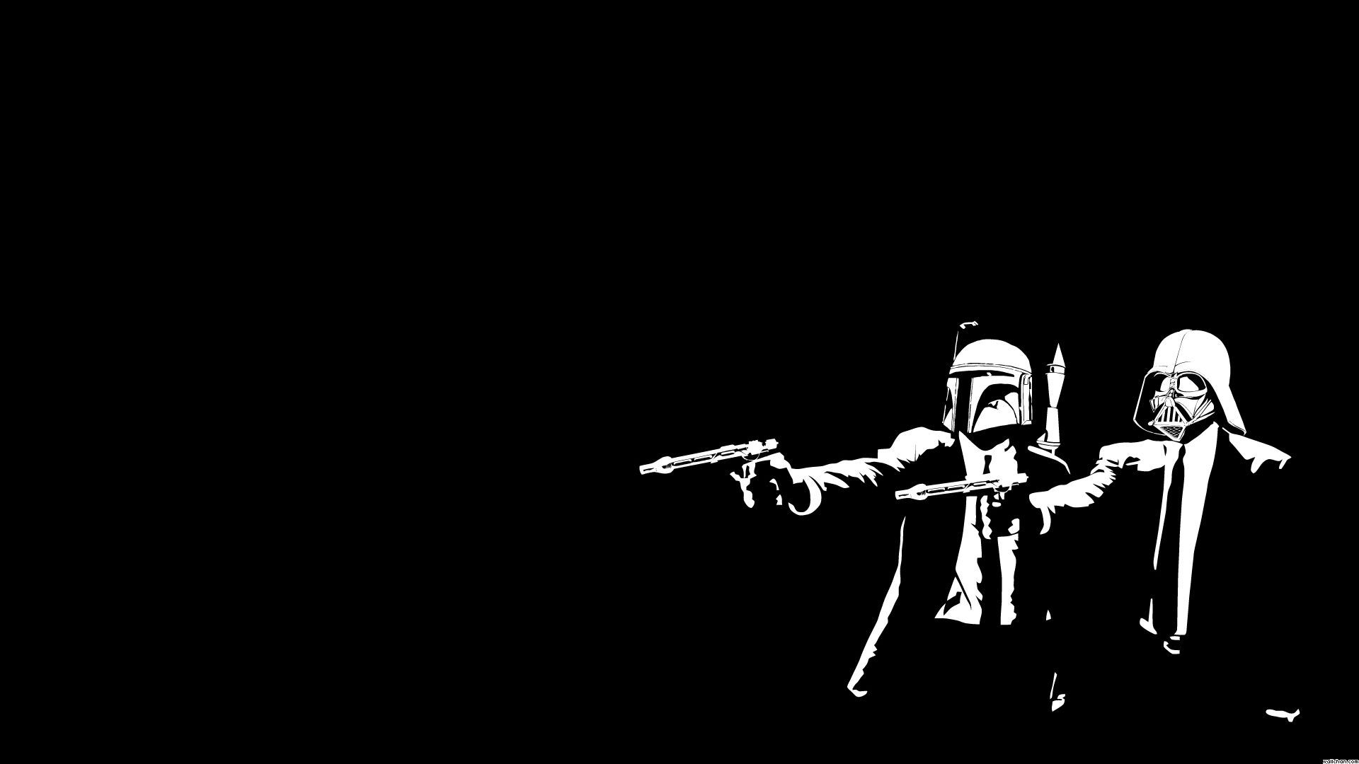 Star Wars / Pulp Fiction Wallpaper. Star wars wallpaper, Background HD wallpaper, Star wars background