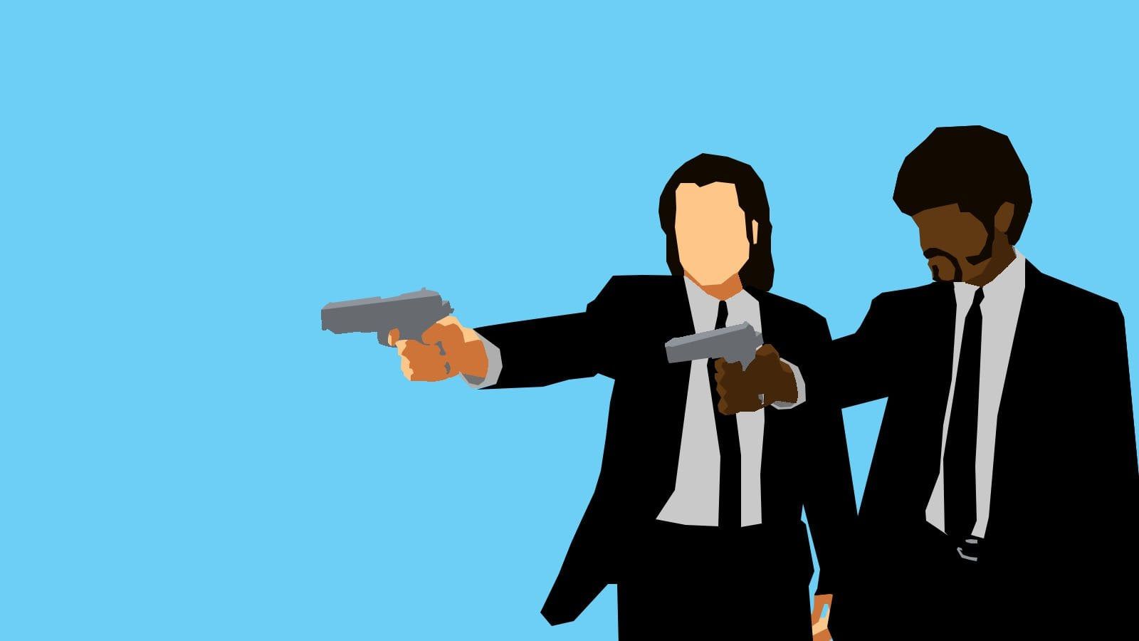 Jules and Vincent from Pulp Fiction