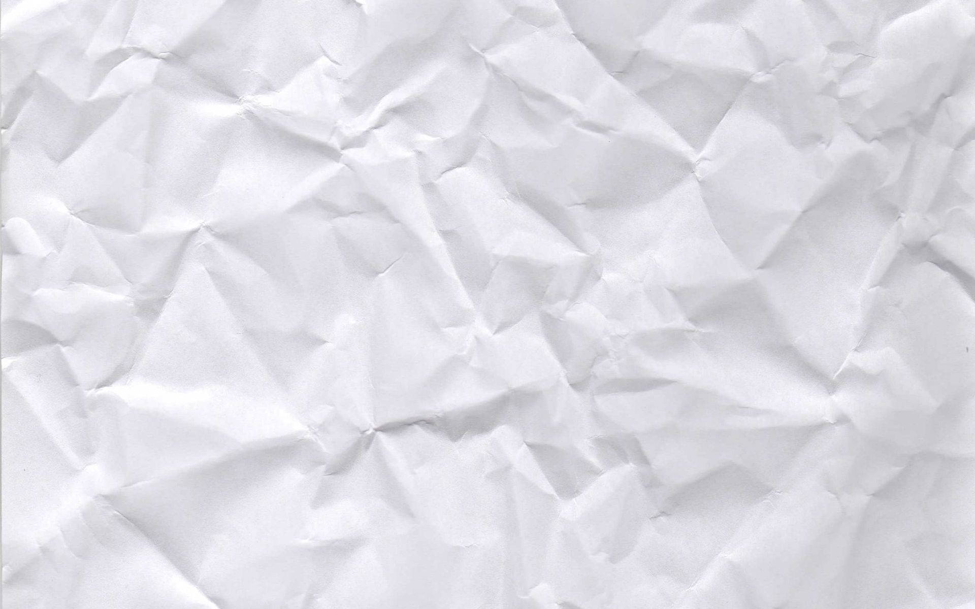 Download Crumpled White Paper Texture Wallpaper