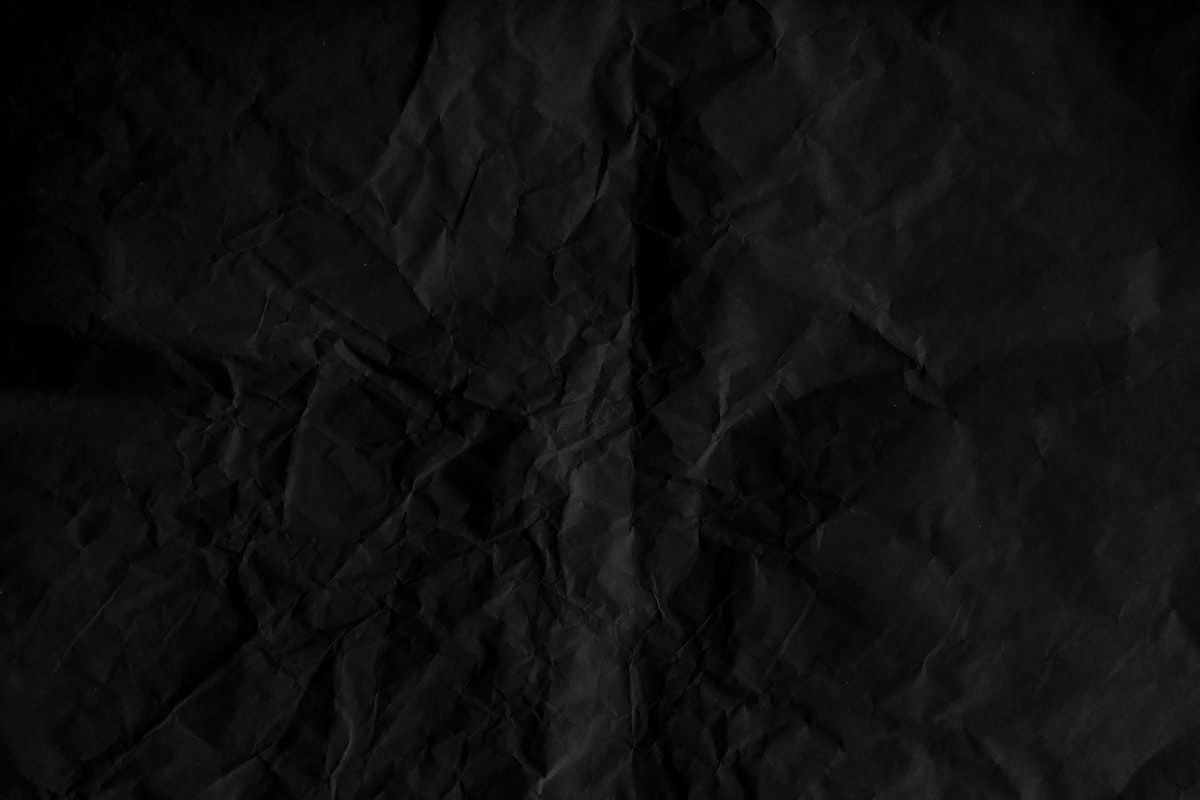 Black Crumpled Paper Image Wallpaper