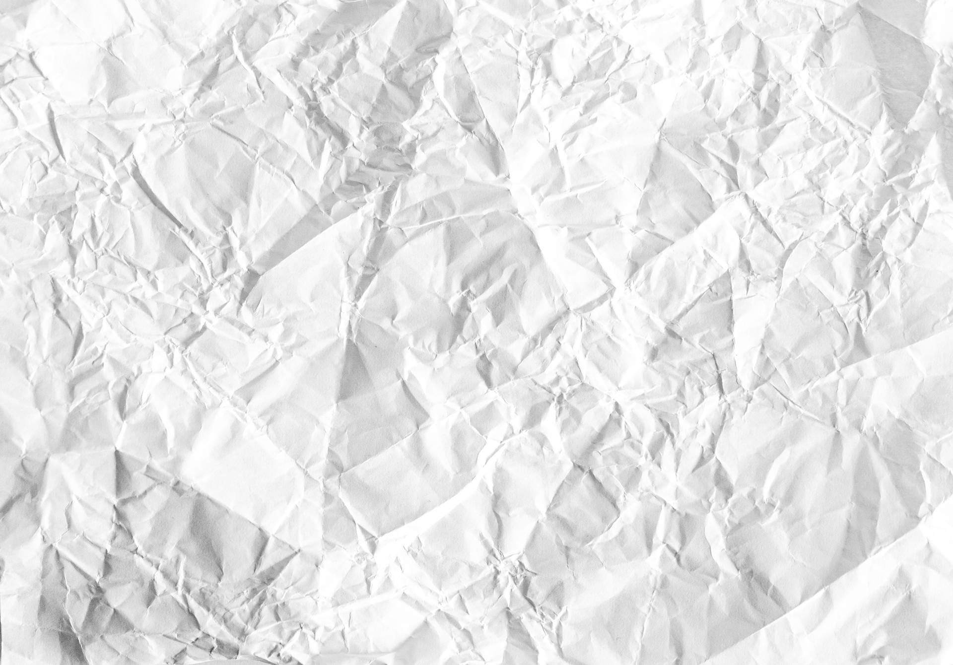 Download Exquisite Crumpled White Paper Texture Wallpaper