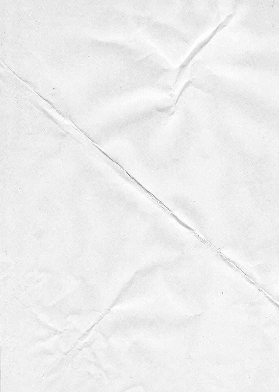 HD wallpaper: white printer paper, crease, creased, texture, crumple, crumpled