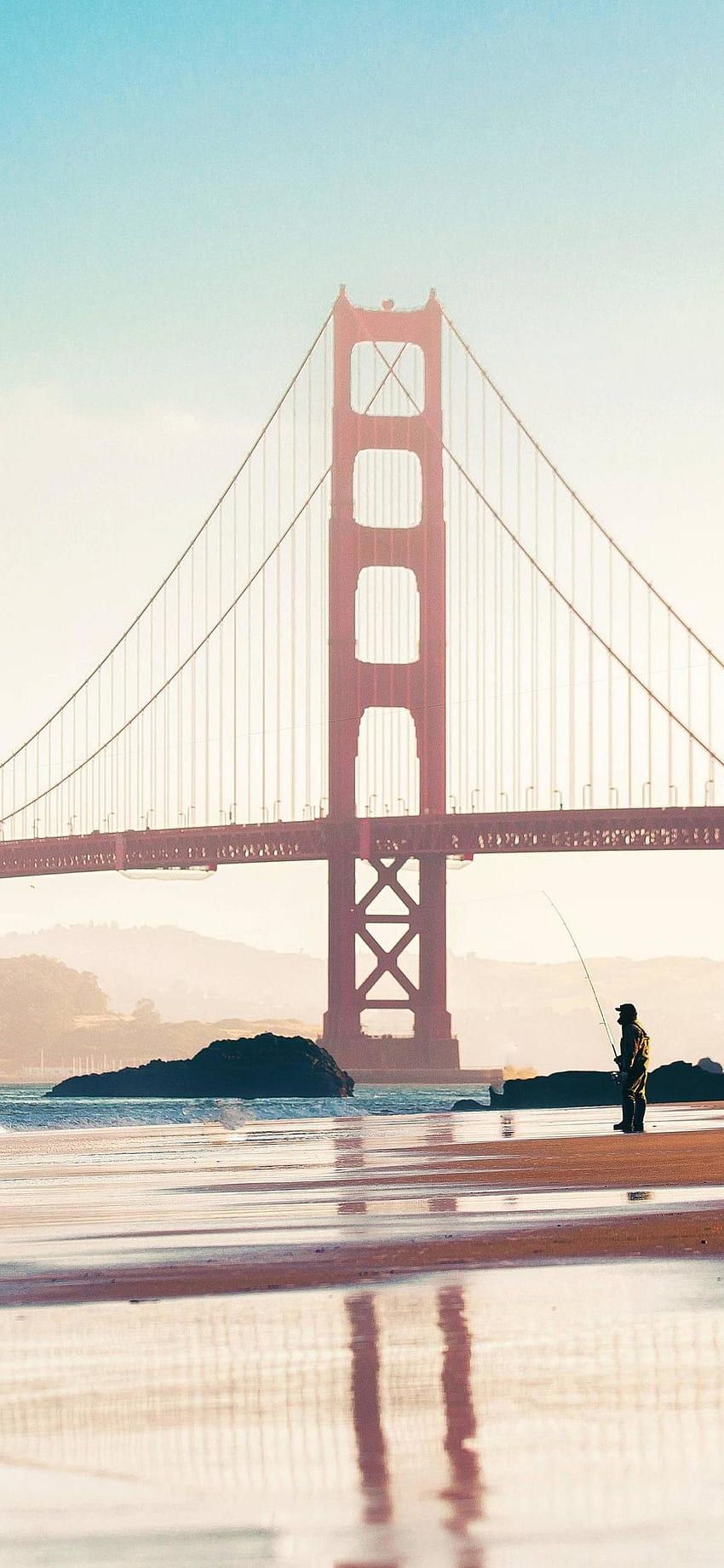 Golden Gate Bridge San Francisco iPhone XS HD phone wallpaper