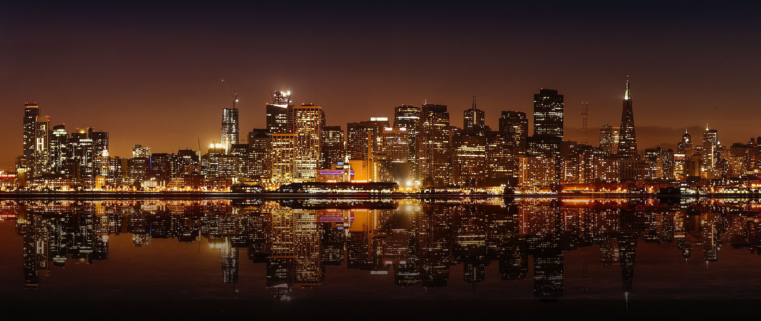 San Francisco City Wallpaper 4K, Skyline, United States