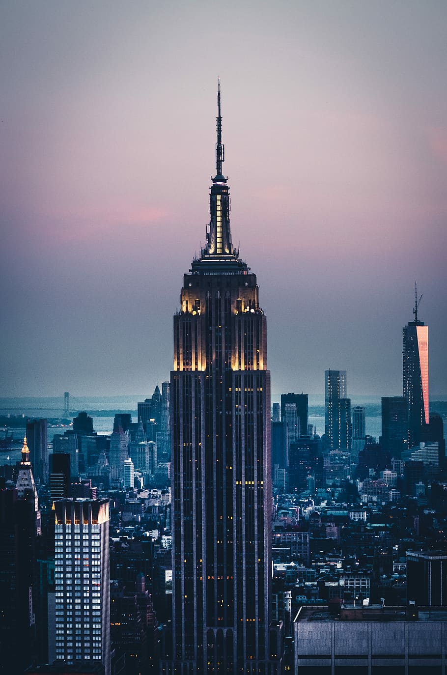 HD wallpaper: Empire State Building, Empire State Building, New York, city